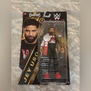 Jey Uso WWE Main Event Champion Series Action Figure Brand New